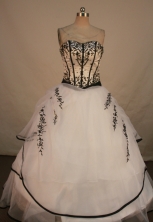 Fashionable Ball Gown Sweetheart Floor-length Quinceanera dress Style X042403