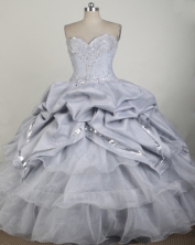 Gorgeous Ball Gown Sweetheart Neck Floor-length Gary Quinceanera Dress LZ426018