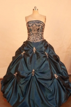 Pretty Ball gown Strapless Floor-Length Quinceanera Dresses Style FA-Y-29