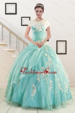 Ball Gown Sweetheart Cheap Quinceanera Dresses with Appliques XFNAO685AFOR