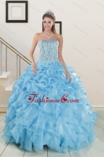 Brand new Beading Apple Green Quinceanera Dresses XFNAO5844FOR