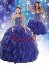 The Most Popular Royal Bule Quinceanera Dresses with Beading and Ruffles XFNAO7751TZFOR