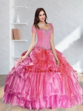 Lovely Beading Quinceanera Dresses in Multi Color for 2015 SJQDDT37002FOR
