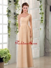 2015 Empire Chiffon Dama Dresses with Ruching BMT024AFOR