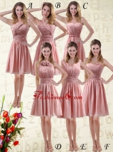 Romantic Sweetheart Empire Chiffon Dama Dresses with Ruching BMT004FOR