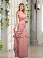 2015 Empire Appliques Ruching Scoop Dama Dresses BMT013BFOR 