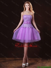 Classical Laced and Appliques Dama Dresses with Strapless BMT058EFOR