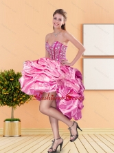 Pretty Sweetheart Beading and Pick Ups Dama Dresses for 2015 Spring QDDTA10003-1FOR