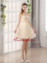 2015 Sturning Sweetheart A Line  Prom Dress with Beading BMT019BFOR