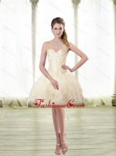 Luxurious Sweetheart Prom Dresses with Beading and Ruffles SJQDDT66003FOR