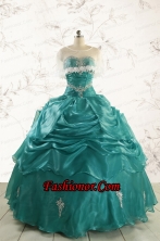 Discount Sweetheart Appliques Quinceanera Dresses for 2015 FNAO006AFOR