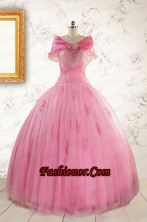 Most Popular Ball Gown Quinceanera Dresses with  Strapless FNAO601AFOR
