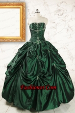 2015 Brand New Style Quinceanera Dresses with Appliques FNAO393FOR