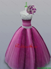 Perfect Spaghetti Straps Quinceanera Dresses with Beading for 2015 Fall SWQD013-2FOR
