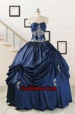 Trendy Sweetheart Quinceanera Gowns with Appliques  FNAO587FOR
