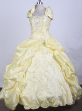 2012 Pretty Ball Gown Square Neck Floor-Length Quinceanera Dresses Style JP42623