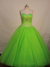 Beautiful Ball gown Sweetheart-neck Floor-length Quinceanera Dresses Style FA-W-241
