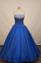 Brand new Ball gown Strapless Floor-length Quinceanera Dresses Style FA-W-253