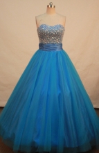 Discount Ball gown Strapless Floor-length Quinceanera Dresses Style FA-W-211