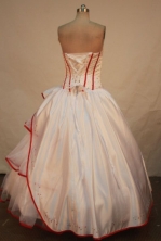 Elegant Ball Gown SweetheartFloor-length Quinceanera Dresses Sequins Style FA-Z-0252