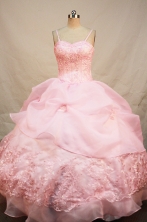 Elegant Ball gown Strap Floor-Length Quinceanera Dresses Style FA-Y-111