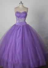Exquisite Ball gown Strapless Floor-Length Quinceanera Dresses Style FA-Y-07