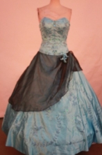 The Super Hot Ball Gown Sweetheart Floor-length Quinceanera Dresses Appliques Style FA-Z-0313