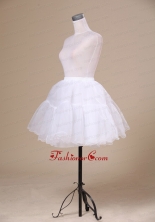 2013 New Arrival White Mini Length Petticoat ACP004FOR