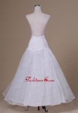 Beautiful A Line Floor Length Tulle and Organza Wedding Petticoat ACP028FOR