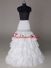 Four Layers Hot Selling Taffeta Floor Length Wedding Petticoat ACCPET08FOR