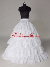 Hot Selling Taffeta Five Layers Floor Length Wedding Petticoat ACCPET14FOR