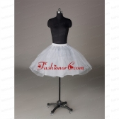 Most Popular Organza Ball Gown Mini-Length Petticoat in White ACCPTI008FOR