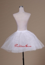 Sweet Mini Length White A line Petticoat ACP032FOR