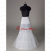Trendy Organza Mermaid Floor-length White Petticoat ACCPTI006FOR