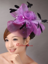 Bbaading Decorate Net and Feather For Wedding Party TH066FOR