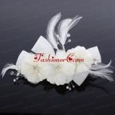 Beautiful Feather Watermelon Pearl Feather Fascinators ACCHP020FOR