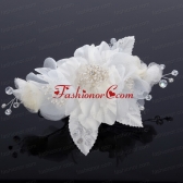 Beautiful Pearls Blue Tulle Fascinators Hair Flower ACCHP006FOR