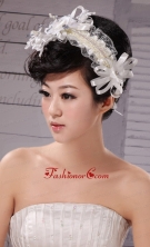 Beautiful Tulle Silk Ribbon Special Occasion Fascinators XTH009FOR