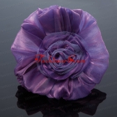 Cheaop Organza Purple Fascinators for Women ACCHP068FOR