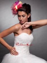 Colorful Beaded Hand Made Flowers Headpieces JDZH024FOR