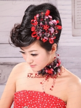 Colorful Fabric and Little Flowers For Headpieces XTH024FOR