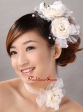 Elegant Fascinator Tulle Wedding and Outdoor Imitation Pearls TH088FOR