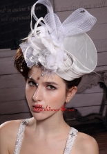 Fashionable Feather Ribbons Bridal Hat Headpiece XTH102FOR