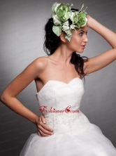 Green Headpieces Hand Made Flowers JDZH020FOR