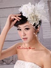 Hand Made Flower Fascinators Pure Tulle With Imitation Pearls  XTH006FOR