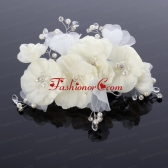 Pure Imitation Pearls Wedding Hair Flower for Summer ACCHP013FOR