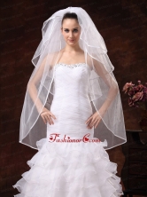 Beautiful Four Tier Organza Wedding Veil RR091304FOR