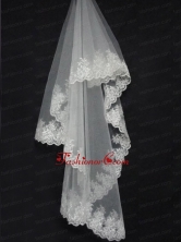 Lace Decorate The Bridal Veil On Sale ACCWEIL01FOR