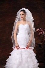 Royal Discount 2 Layers Tulle Bridal Veils RR51928FOR
