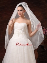 Tulle Discout Bridal Veil For Wedding HM8819FOR